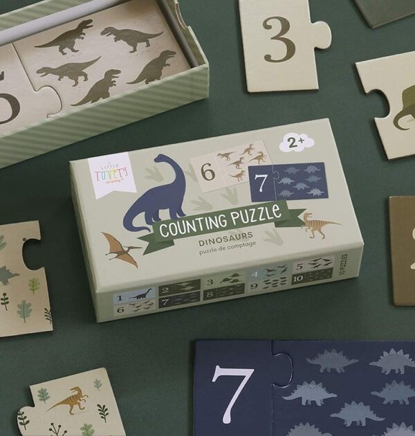 Puzzle - Lerne zählen 1-10 / Dinosaurier – Bild 4