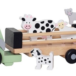 Traktor mit Tieren