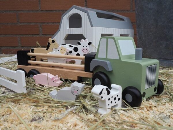 Traktor mit Tieren – Bild 2