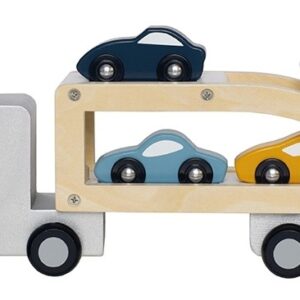 Autotransporter mit Sportwagen