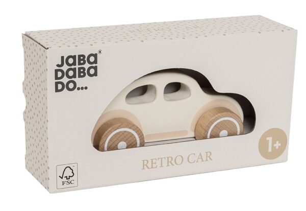 Retro-Auto / Beige (FSC) – Bild 2