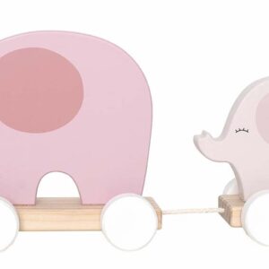 Nachziehtier Elefant / Rosa