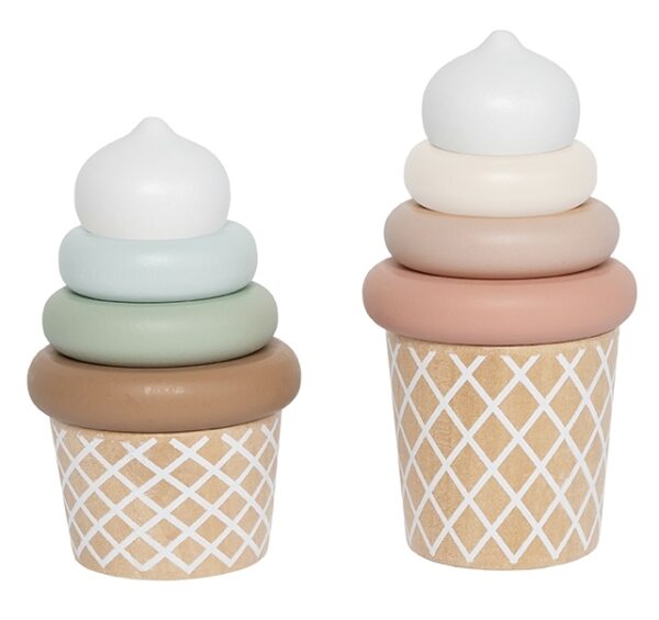 Stapelspielzeug Eiscreme